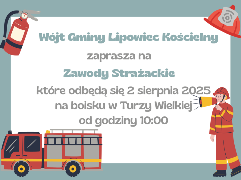 Zaproszenie na zawody strażackie
