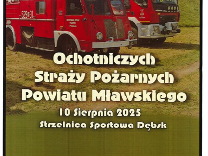 Plakat zawody strzeleckie