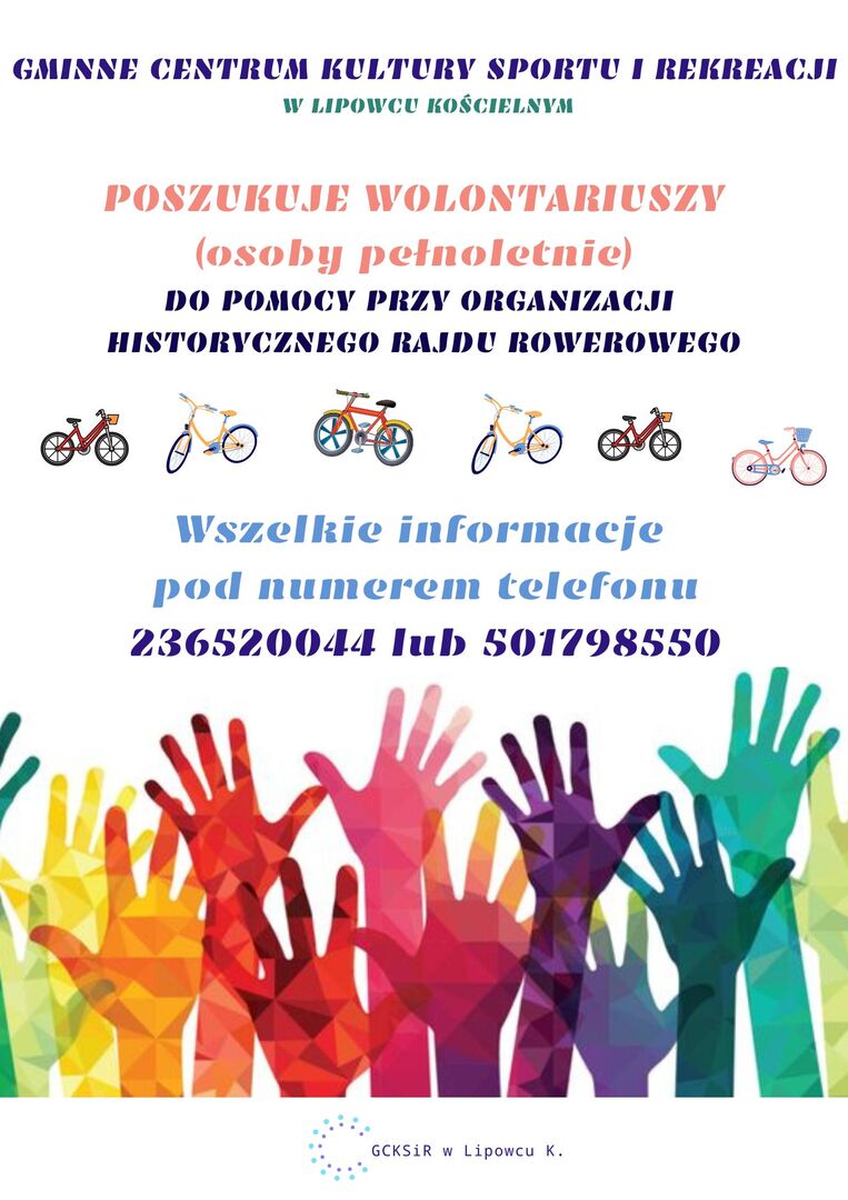 Poszukujemy wolontariuszy