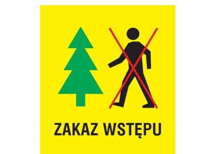 Zakaz wstępu do lasu
