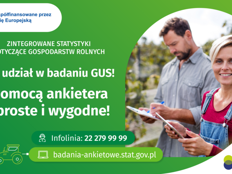 Badania rolne plakat