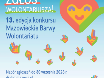 Konkurs Mazowieckie Barwy Wolontariatu
