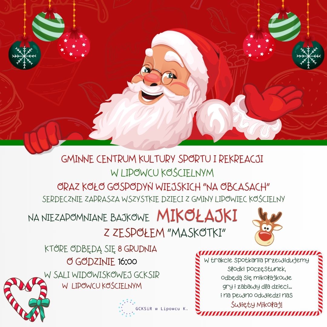 Zaproszenie na MIKOŁAJKI