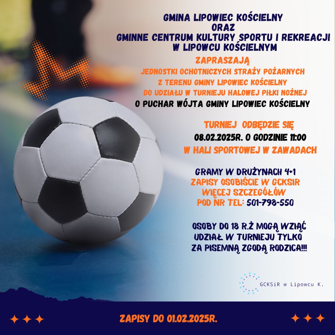 Turniej Halowej Piłki Nożnej