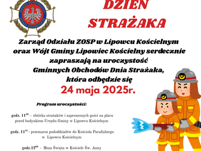 Dzień Strażaka w Gminie Lipowiec Kościelny