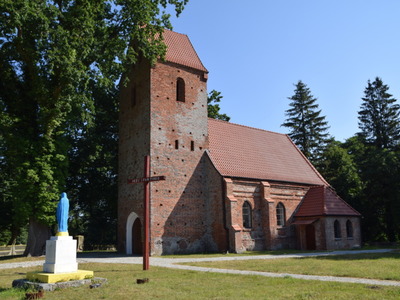 Kościół w Starym Krakowie, 11.08.2020, źródło UG Sławno