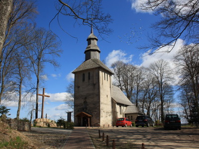 Kościół w Noskowie, 2015,  źródło: UG Sławno
