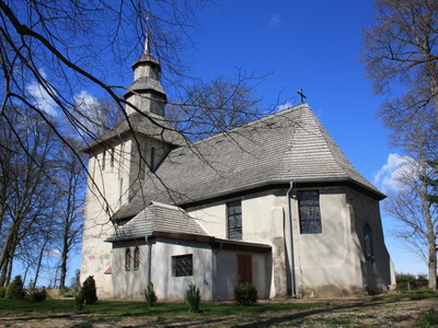 Kościół w Noskowie, 2015,  źródło: UG Sławno