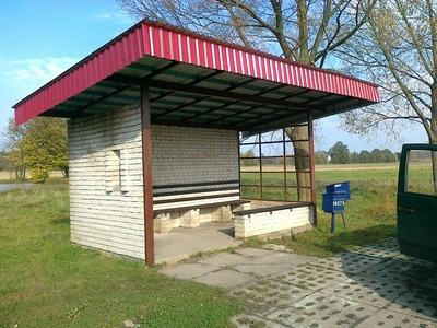 Tokary - wiata przystankowa