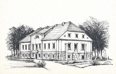 JANIEWICE - dwór