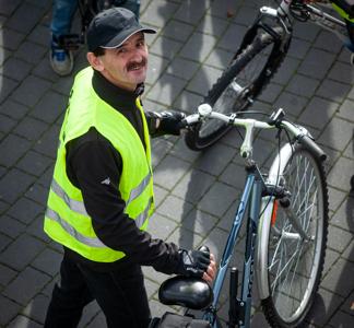 "Na dwóch kółkach przez Pomorze Zachodnie" - rajd rowerowy na trasie  Sławno - Łętowo - Sławno - 14 października 2023 r.