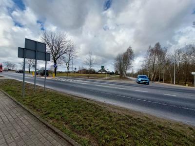Przejście dla pieszych przez DK nr 6 w Bobrowiczkach