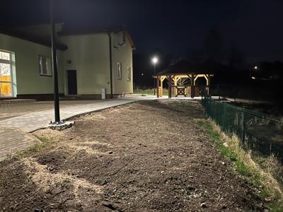 Wiata integracyjna przy świetlicy w Janiewicach