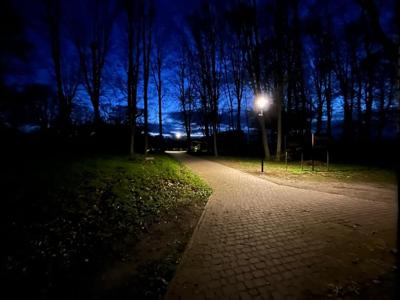 Oświetlenie cmentarza komunalnego w Żukowie i terenów przykościelnych