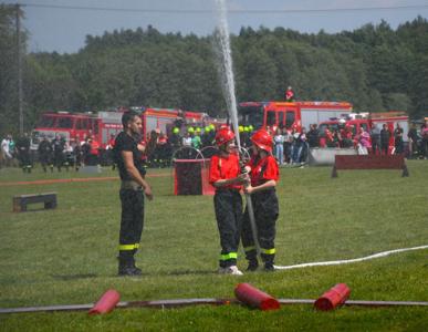 Gminne Zawody Sportowo-Pożarnicze w Żukowie 2024