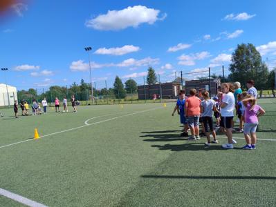 zmagania sportowe na ORLIKU we Wrześnicy