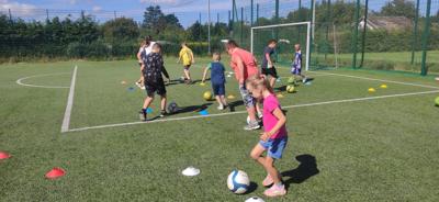zmagania sportowe na ORLIKU we Wrześnicy