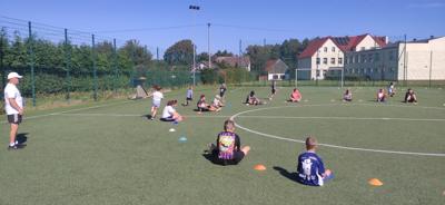 zmagania sportowe na ORLIKU we Wrześnicy