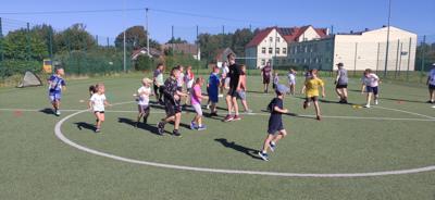 zmagania sportowe na ORLIKU we Wrześnicy