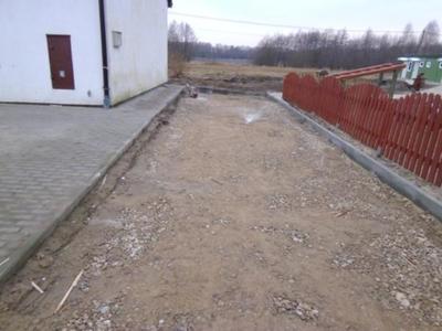 Utwardzenie terenu przy świetlicy w Smardzewie