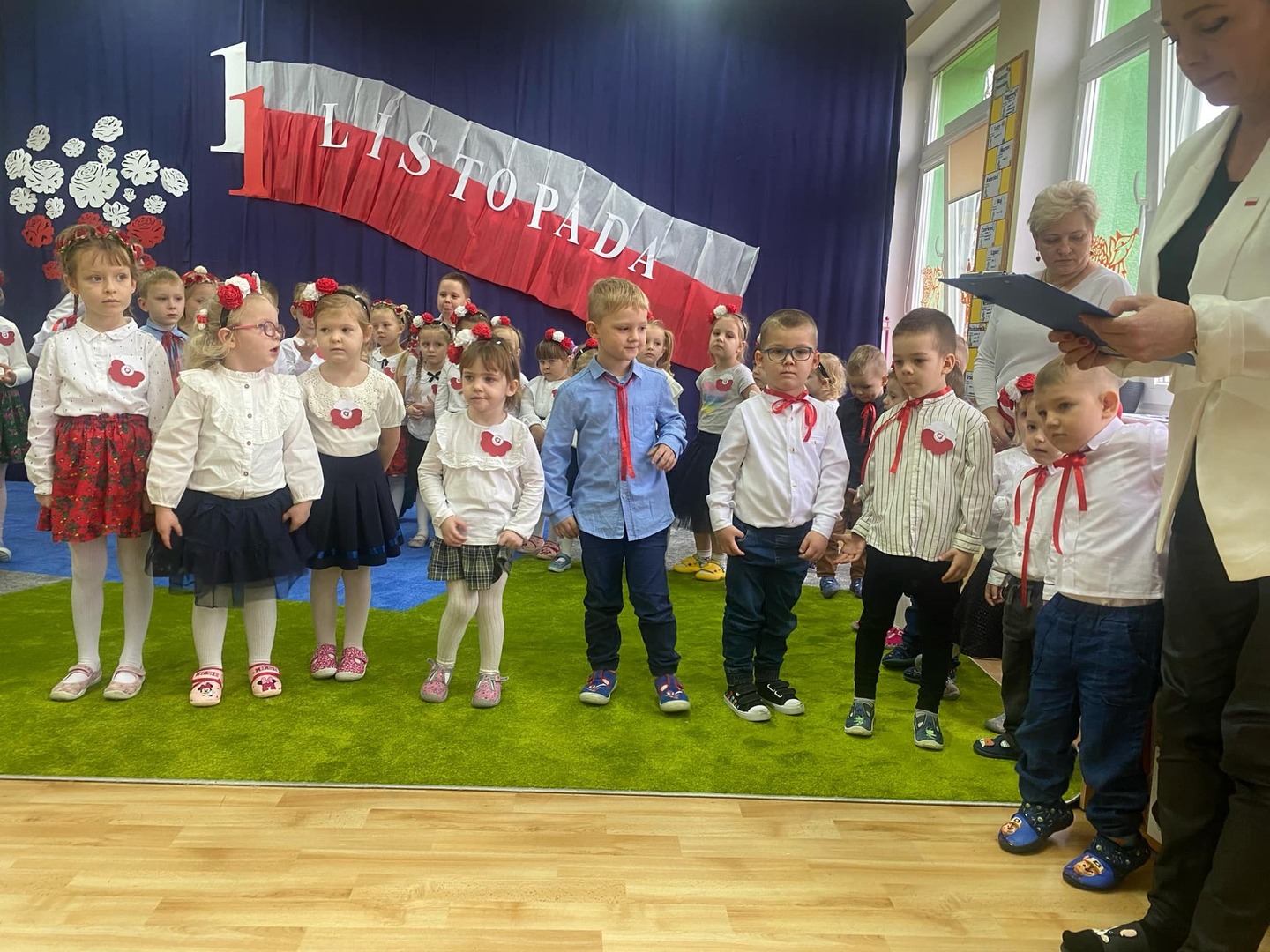 Obchody Święta Niepodległości w Przedszkolu Gminnym w Gwiazdowie