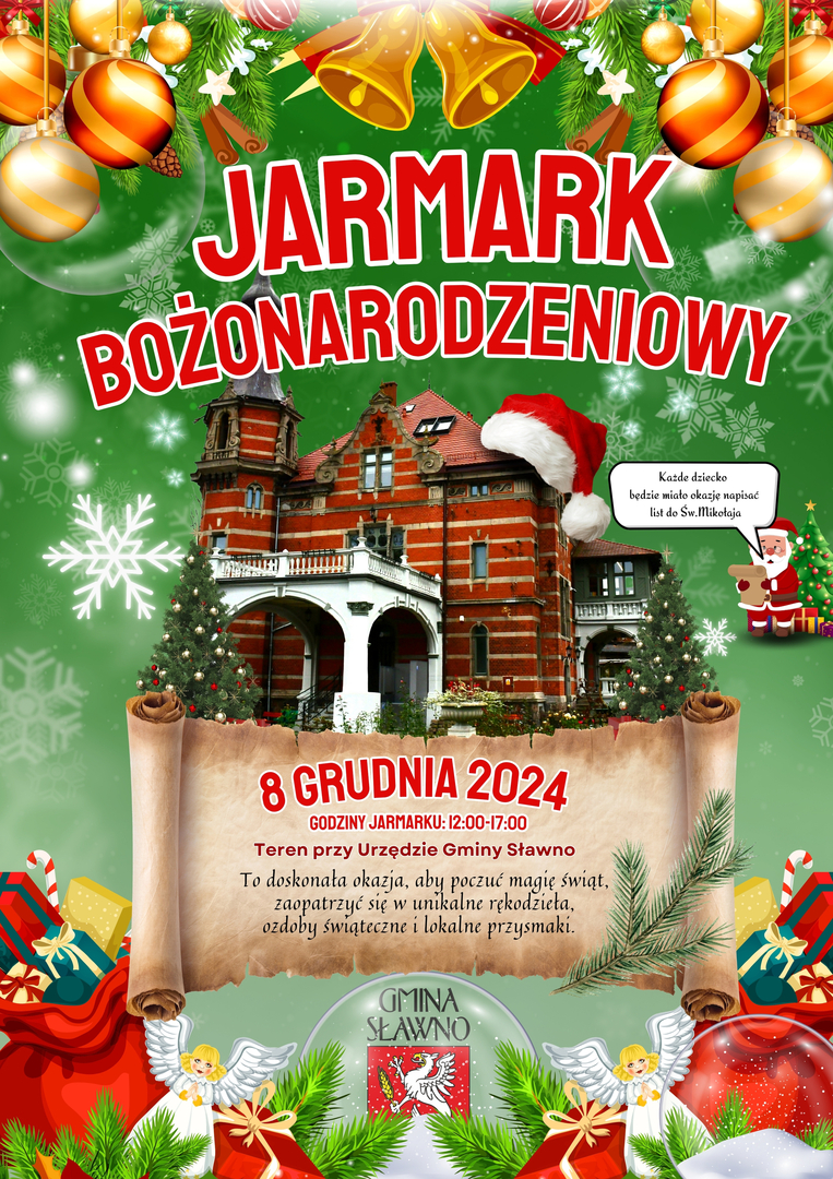 
Jarmark Bożonarodzeniowy Gminy Sławno 2024