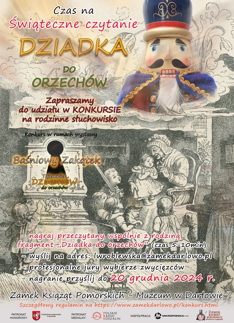 
Konkurs! „Rodzinne czytanie Dziadka do orzechów”