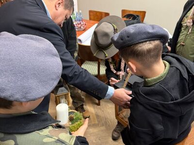 
Betlejemskie Światło Pokoju dotarło do Gminy Sławno!
