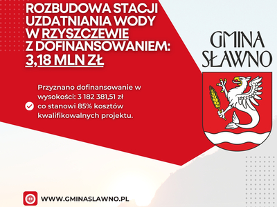 Nowe inwestycje wodociągowe w Gminie Sławno