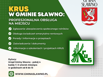 KRUS w Gminie Sławno