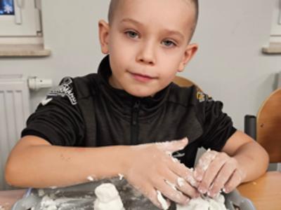 W Świetlicy Środowiskowej Gminy Sławno, odbyły się warsztaty sensoryczne