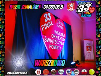 33. Finał WOŚP w Warszkowie 