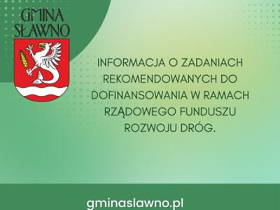 Informacja o Rządowym Funduszu Rozwoju Dróg