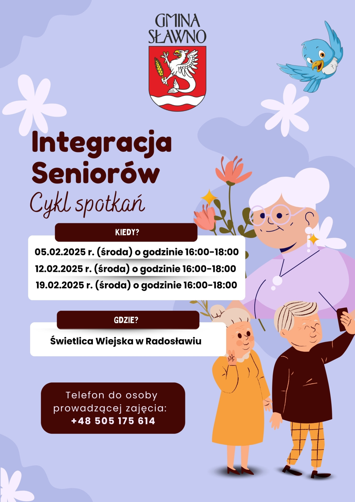 Cykl spotkań integracyjnych dla Seniorów