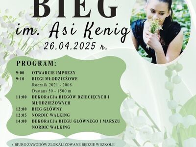 plakat bieg