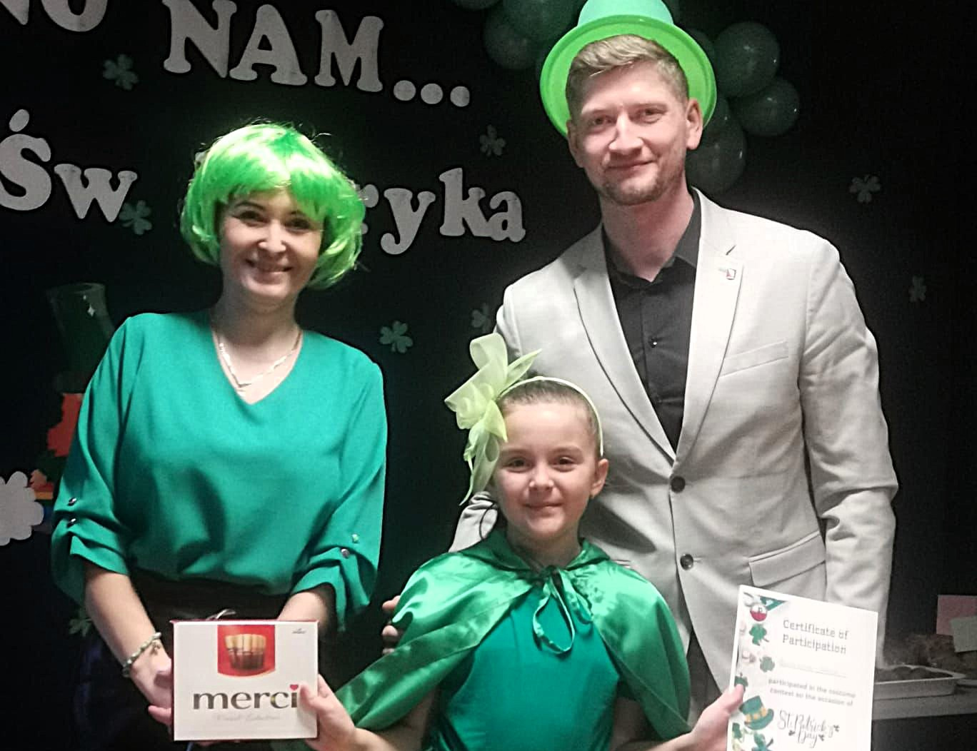 Dzień Świętego Patryka w Szkole Podstawowej w Warszkowie