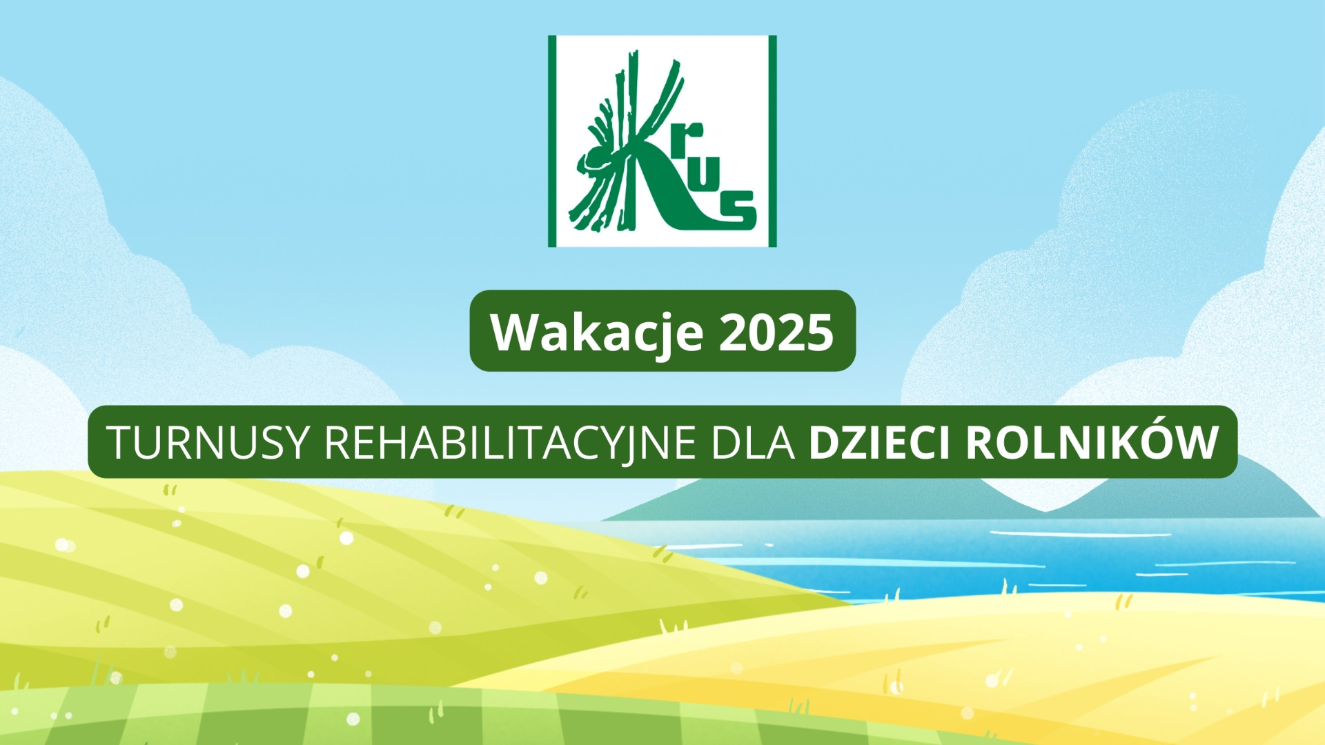 KRUS – Bezpłatne turnusy rehabilitacyjne dla dzieci rolników