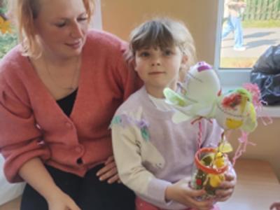 Warsztaty wielkanocne z rodzicami w Przedszkolu Gminnym w Gwiazdowie