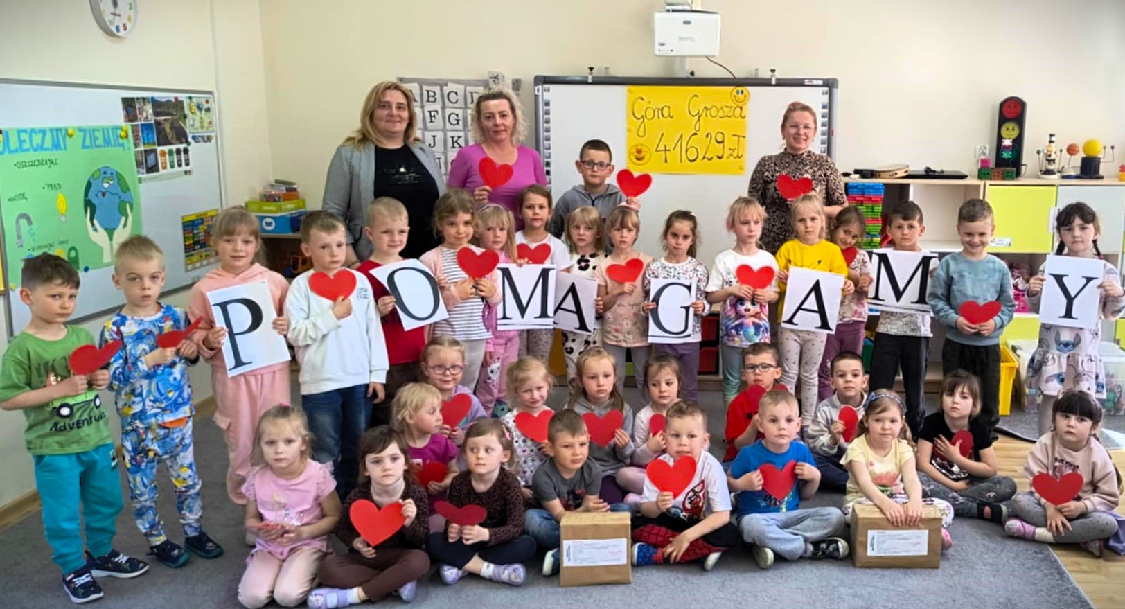 Podsumowanie Akcji Góra Grosza w Przedszkolu Gminnym w Gwiazdowie 