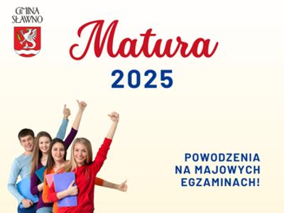 Maturzyści, trzymamy za Was kciuki!