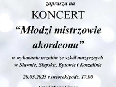 KONCERT: „Młodzi mistrzowie akordeonu”