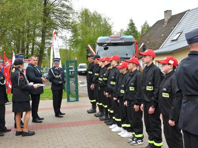  80-lecie OSP we Wrześnicy i przekazanie samochodu ratowniczo-gaśniczego 