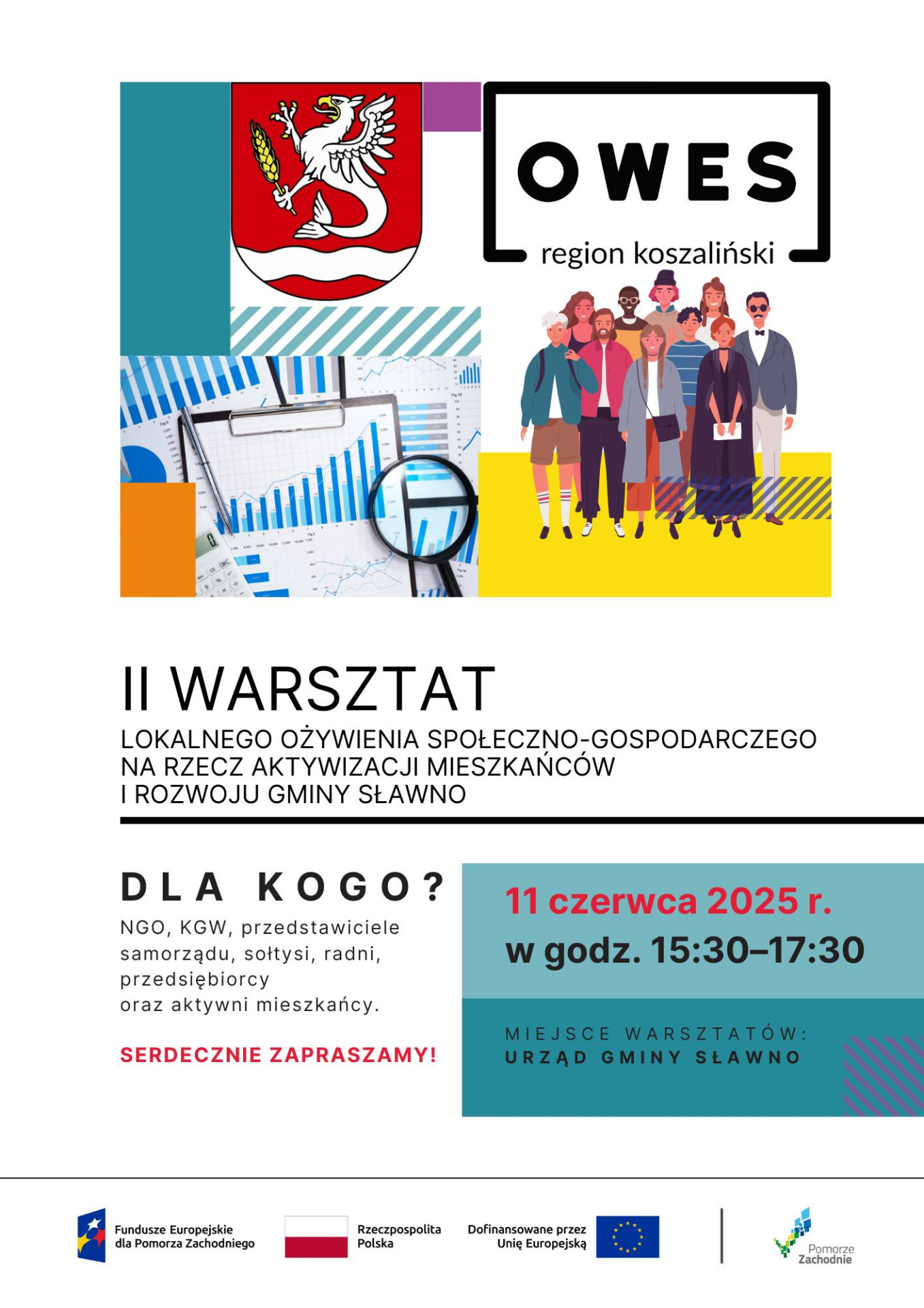 Warsztaty Lokalnego Ożywienia Społeczno-Gospodarczego w Gminie Sławno