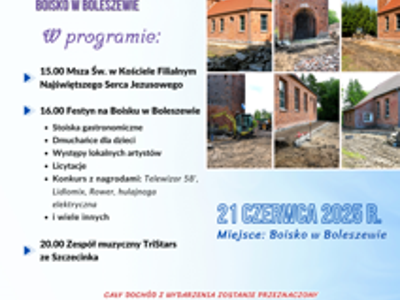 BOLESZEWO | 21 czerwca 2025 r. | Festyn Parafialny