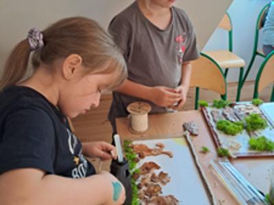 Dzieci z naszej Półkolonii odwiedziły Nadleśnictwo Sławno!