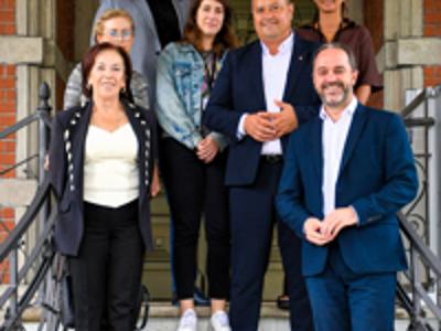  Spotkanie władz Gminy Biesiekierz i Gminy Sławno w Urzędzie Gminy Sławno