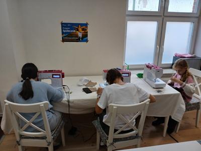 Wakacyjna pracownia kroju i szycia w Klubie w Żukowie