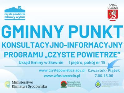 Gminny Punkt Konsultacyjno-Informacyjny Programu "Czyste Powietrze"