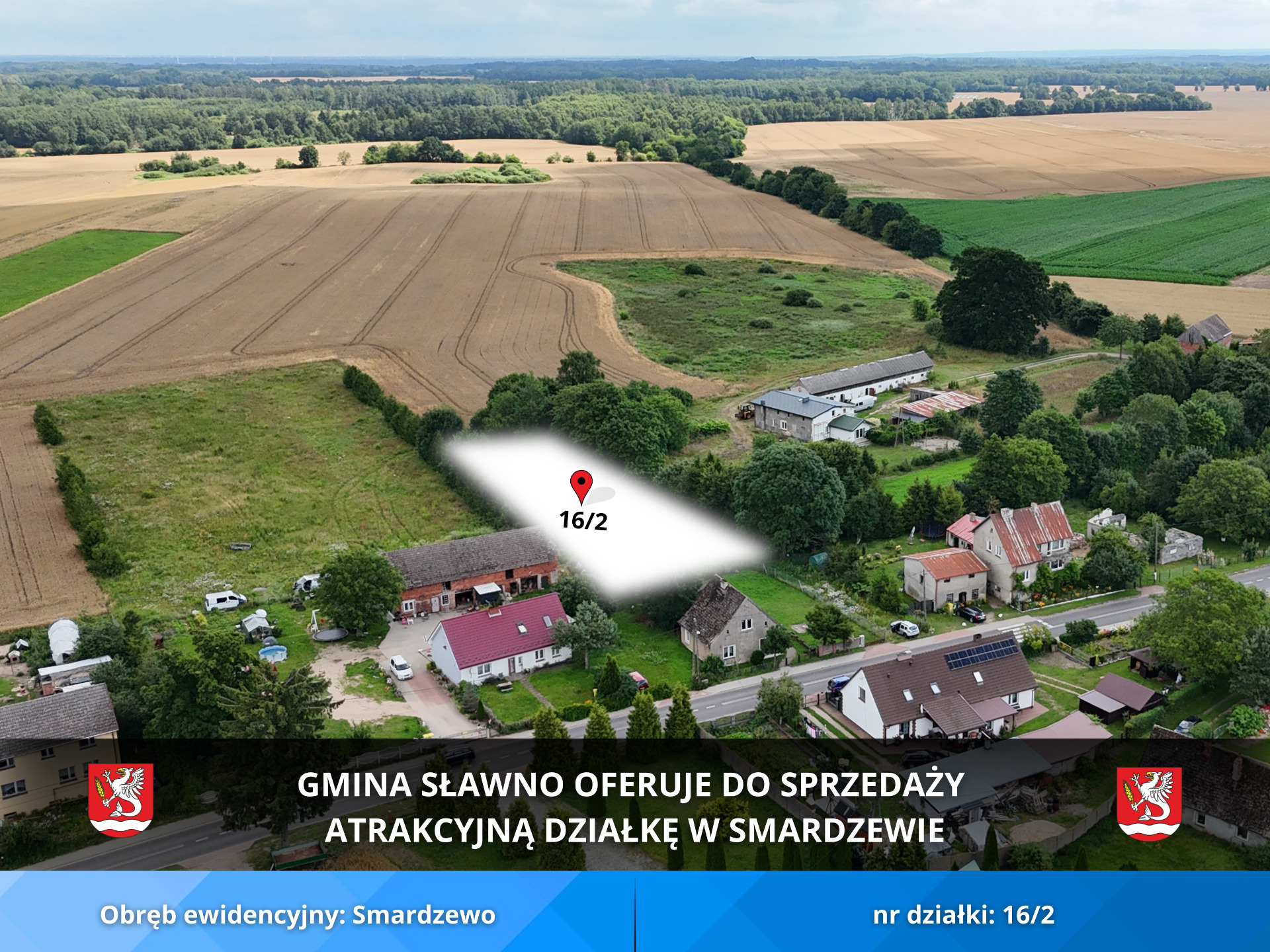 Smardzewo – atrakcyjna działka na sprzedaż blisko jeziora i zabytkowego parku!
