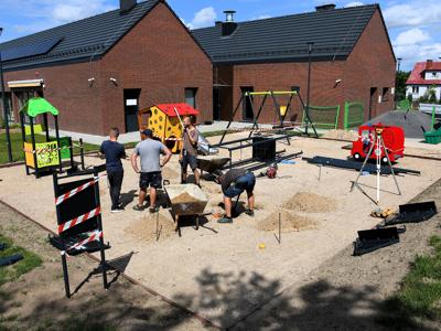 Trwa adaptacja pomieszczeń na Klub Dziecięcy w Bobrowicach 